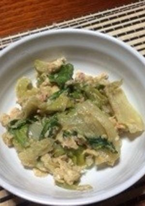 レタスとカニ缶の卵炒め٭¨̮-レシピのメイン写真