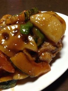 鶏肉と根菜の甘酢あん-レシピのメイン写真