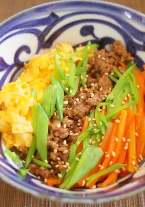 三色そぼろごはん-レシピのメイン写真