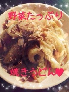 簡単!野菜たっぷり❀焼きうどん❀-レシピのメイン写真