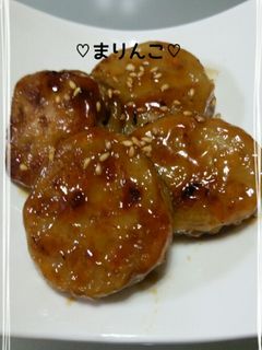 ♡れんこんの挟み焼き♡-レシピのメイン写真