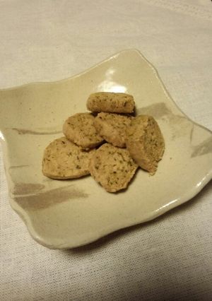 簡単♪やみつき♪バジルチーズクッキー-レシピのメイン写真