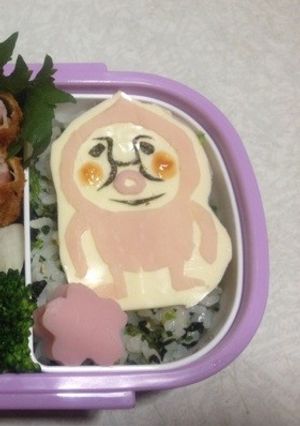 かくれももじり*キャラ弁-レシピのメイン写真