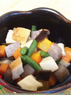 高野豆腐*六目含め煮*-レシピのメイン写真