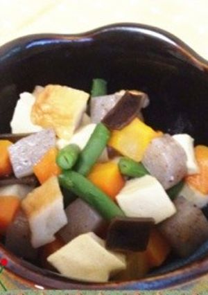 高野豆腐＊六目含め煮＊-レシピのメイン写真
