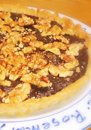 お豆腐とココアと胡桃のタルト。-レシピのメイン写真
