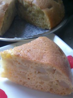 炊飯器で簡単!アップルシナモンケーキ-レシピのメイン写真