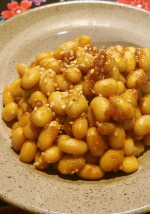 大豆が大事＾＾b✿甘辛味噌バター大豆✿-レシピのメイン写真