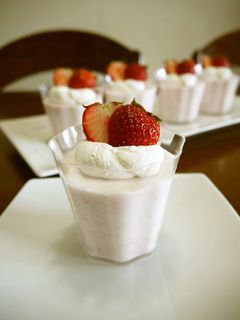 ふんわり甘酸っぱい❤苺のムース♪-レシピのメイン写真