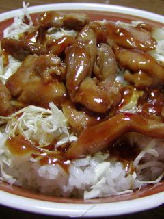 鶏のピリ辛どんぶり-レシピのメイン写真