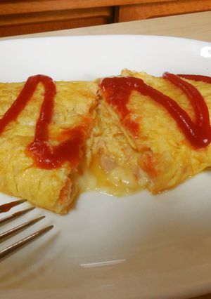 とろとろ♪シーチキンとチーズのオムレツ-レシピのメイン写真