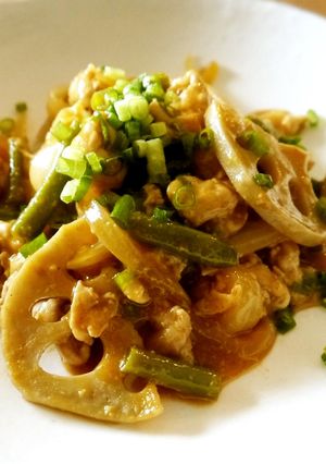 豚肉とレンコンの和風カレー煮-レシピのメイン写真