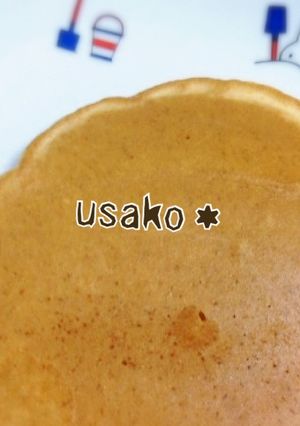 簡単★材料2つパンケーキ-レシピのメイン写真