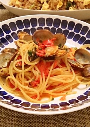 フレッシュトマトで簡単☆ボンゴレロッソ-レシピのメイン写真
