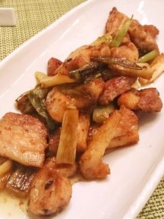 豚バラとネギの柚子胡椒ポン酢焼き-レシピのメイン写真