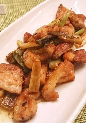 豚バラとネギの柚子胡椒ポン酢焼き-レシピのメイン写真