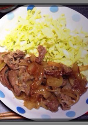 簡単!！生姜焼き-レシピのメイン写真