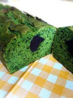 あんこin抹茶パウンドケーキ♪-レシピのメイン写真