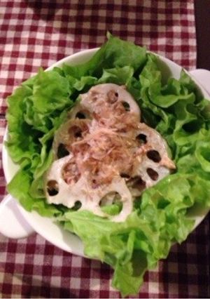 簡単！蓮根サラダ-レシピのメイン写真