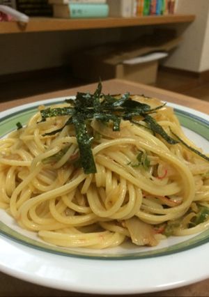 ツルッと和風パスタ-レシピのメイン写真