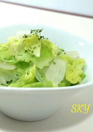 副菜保存食☆春キャベツのらっきょうマリネ-レシピのメイン写真