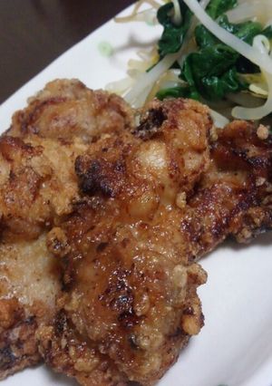 ドレッシングで味付け簡単唐揚げ-レシピのメイン写真