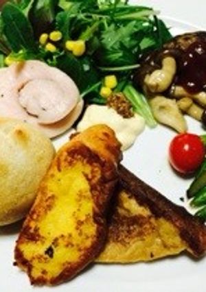ヘルシーなフレンチトースト-レシピのメイン写真