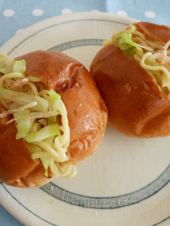 和風ドレ味焼きそばパン-レシピのメイン写真