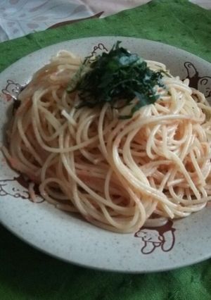 あえるだけの明太子ｽﾊﾟｹﾞﾃｨ-レシピのメイン写真