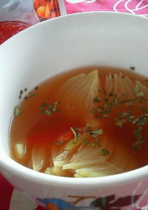 オニオントマトスープ-レシピのメイン写真