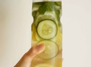 レモンときゅうりのデトックスウォーター♤-レシピのメイン写真