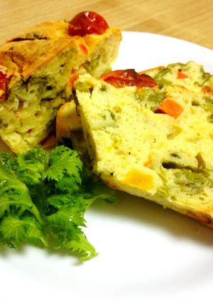 冷蔵庫の余り野菜で！！ケークサレ-レシピのメイン写真