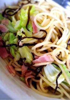 ベー昆布パスタ-レシピのメイン写真