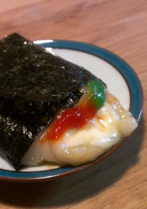 レンジで磯部餅『ピザ風』-レシピのメイン写真