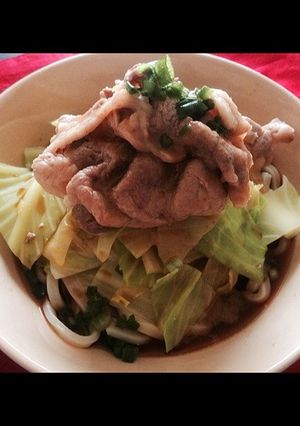 食べづわりに！さっぱりうどん-レシピのメイン写真