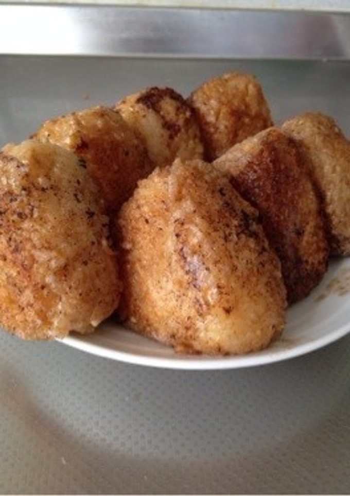 簡単！醤油マヨの焼きおにぎり-レシピのメイン写真
