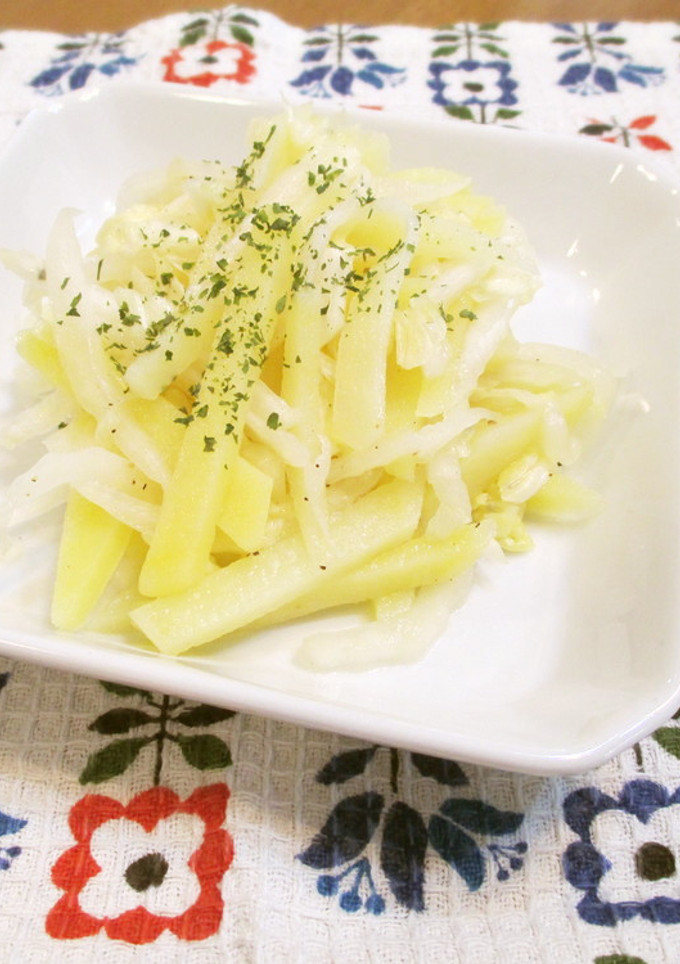 白菜とじゃがいもの和え物-レシピのメイン写真