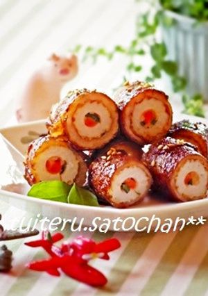＊紅の豚肉まき＊-レシピのメイン写真