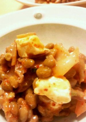 発酵食品たっぷり☆納豆キムチーズ-レシピのメイン写真