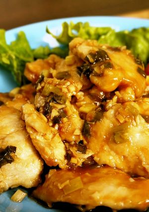 揚げない♪簡単♡♥鶏胸肉の油淋鶏-レシピのメイン写真