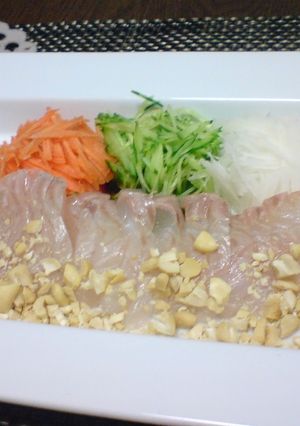 白身魚の中華風サラダ-レシピのメイン写真