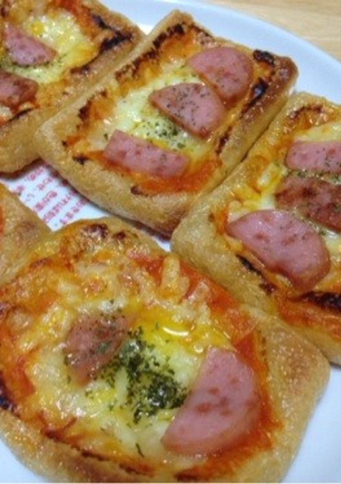 小揚げのピザ-レシピのメイン写真