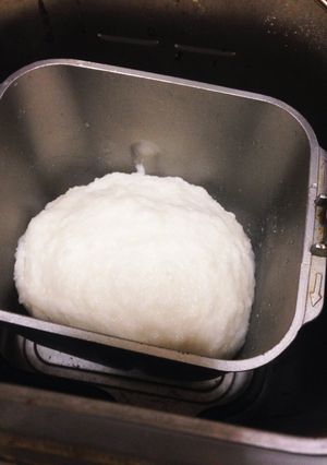 炊飯器とHBで餅つき-レシピのメイン写真