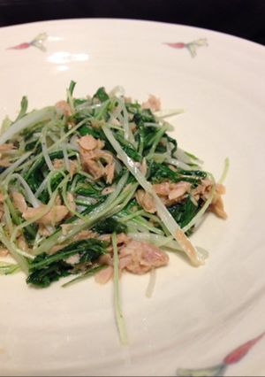 菊菜シーチキン炒め-レシピのメイン写真