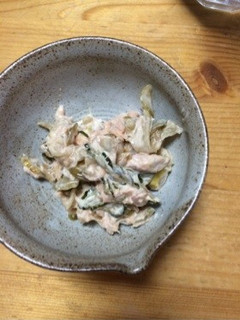 シーチキンとザーサイ-レシピのメイン写真