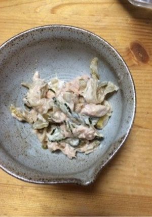 シーチキンとザーサイ-レシピのメイン写真