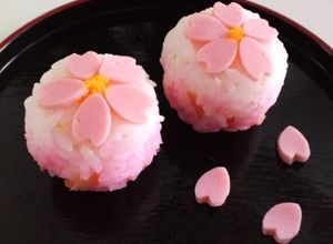 和菓子風♡桜の手毬寿司1♡お花見お雛祭り-レシピのメイン写真