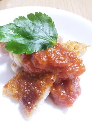 カリカリチキンのイタリアンなソース♪-レシピのメイン写真