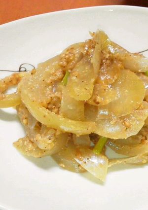 玉ねぎの胡麻和え-レシピのメイン写真