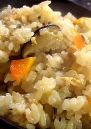 しいたけご飯-レシピのメイン写真